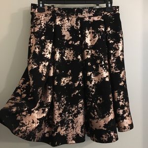 Lularoe Rose Gold Splatter Madison